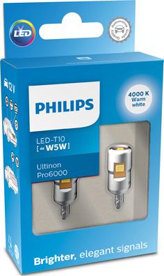 PHILIPS 11961WU60X2 - Ampoule, éclairage intérieur cwaw.fr