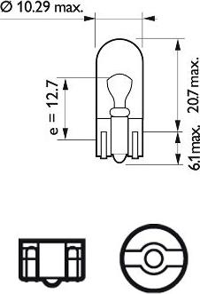 PHILIPS 13961CP - Ampoule, feu clignotant cwaw.fr