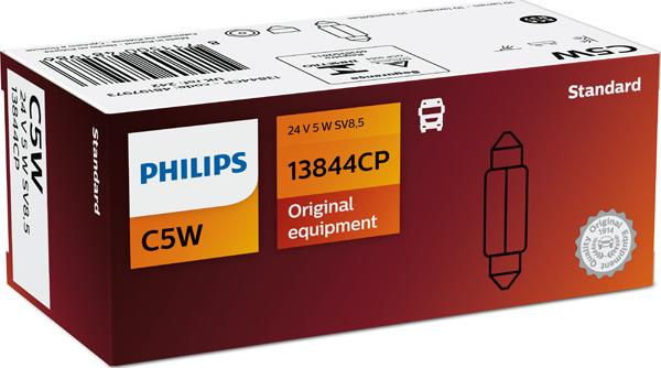 PHILIPS 13844CP - Ampoule, feu éclaireur de plaque cwaw.fr