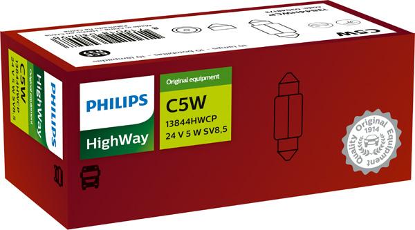 PHILIPS 13844HWCP - Ampoule, feu éclaireur de plaque cwaw.fr