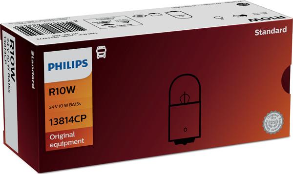 PHILIPS 13814CP - Ampoule, feu éclaireur de plaque cwaw.fr