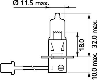 PHILIPS 13336MDBVS2 - Ampoule, projecteur longue portée cwaw.fr