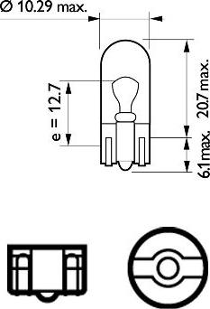 PHILIPS 12961CP - Ampoule, feu clignotant cwaw.fr