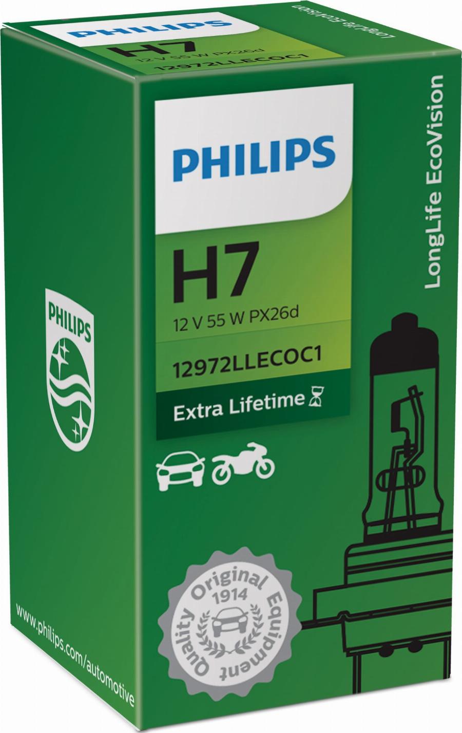 PHILIPS 12972LLECO - Ampoule cwaw.fr