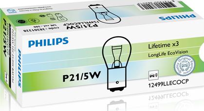 PHILIPS 12499LLECOCP - Ampoule, feu clignotant cwaw.fr