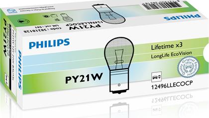 PHILIPS 12496LLECOCP - Ampoule, feu clignotant cwaw.fr