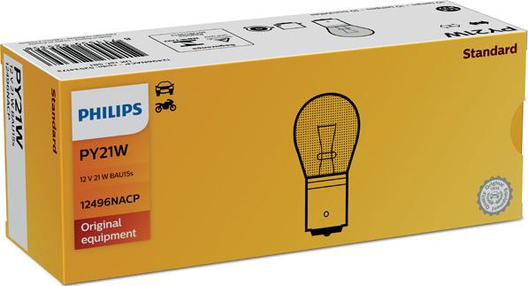 PHILIPS 12496NACP - Ampoule, feu clignotant cwaw.fr