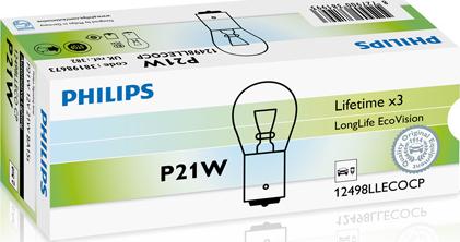 PHILIPS 12498LLECOCP - Ampoule, feu clignotant cwaw.fr