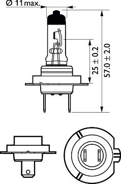 PHILIPS 12972PRB1 - Ampoule, projecteur longue portée cwaw.fr