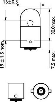 PHILIPS 12814B2 - Ampoule, feu clignotant cwaw.fr