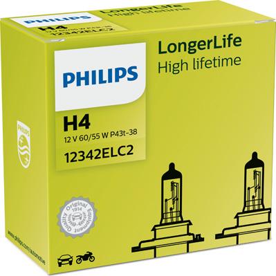 PHILIPS 12342ELC2 - Ampoule, projecteur longue portée cwaw.fr