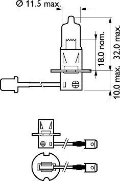 PHILIPS 12336PRB1 - Ampoule, projecteur longue portée cwaw.fr