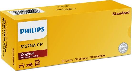 PHILIPS 3157NACP - Ampoule, feu clignotant cwaw.fr