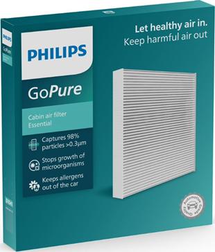 PHILIPS D1101 - Filtre, air de l'habitacle cwaw.fr