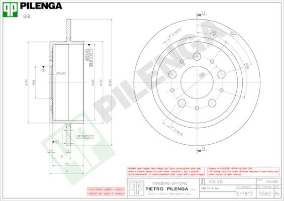 Pilenga 5582 - Disque de frein cwaw.fr