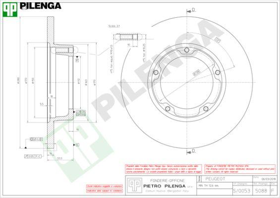 Pilenga 5088 - Disque de frein cwaw.fr