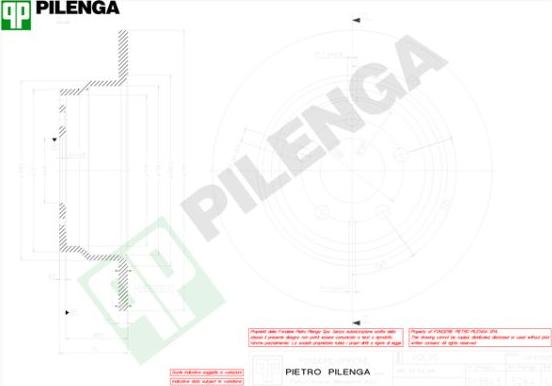 Pilenga 5264 - Disque de frein cwaw.fr