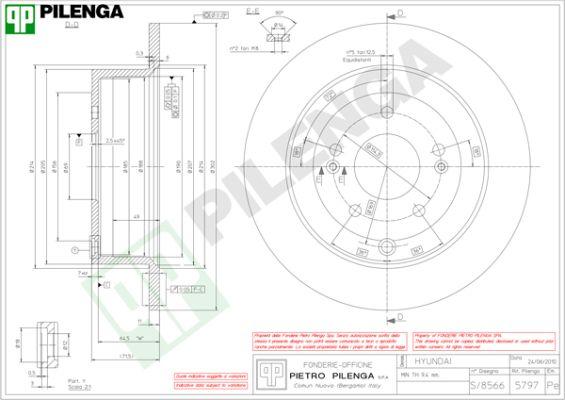 Pilenga 5797 - Disque de frein cwaw.fr