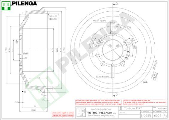 Pilenga 6009 - Tambour de frein cwaw.fr