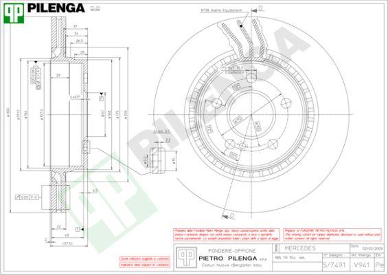 Pilenga V941 - Disque de frein cwaw.fr