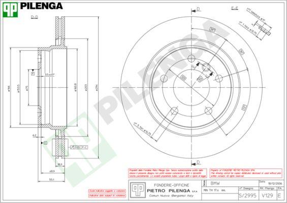 Pilenga V129 - Disque de frein cwaw.fr