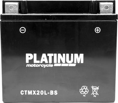 PLATINUM CTMX20L-BS - Batterie de démarrage cwaw.fr