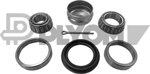 PLYOM P462587 - Kit de roulements de roue cwaw.fr