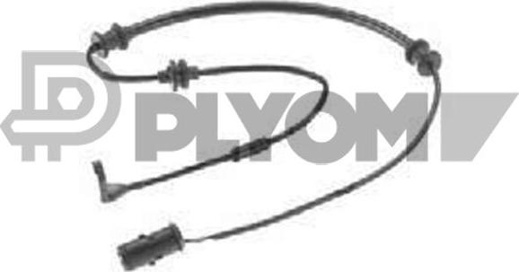 PLYOM P482504 - Contact d'avertissement, usure des plaquettes de frein cwaw.fr