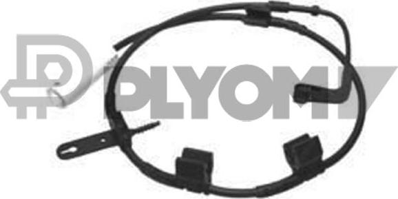 PLYOM P755095 - Contact d'avertissement, usure des plaquettes de frein cwaw.fr