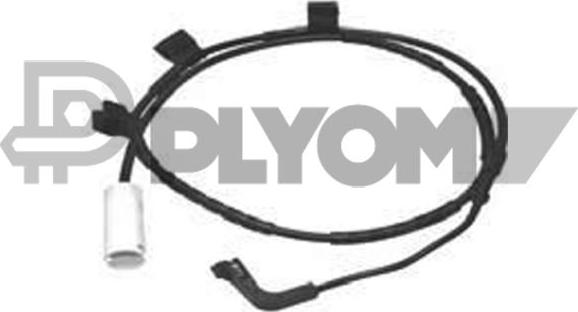 PLYOM P755096 - Contact d'avertissement, usure des plaquettes de frein cwaw.fr