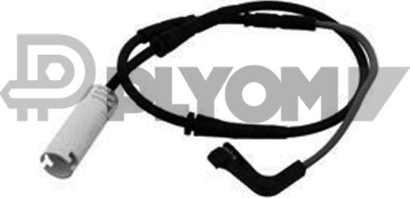 PLYOM P755092 - Contact d'avertissement, usure des plaquettes de frein cwaw.fr