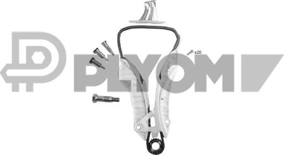 PLYOM P752059 - Kit de distribution par chaîne cwaw.fr