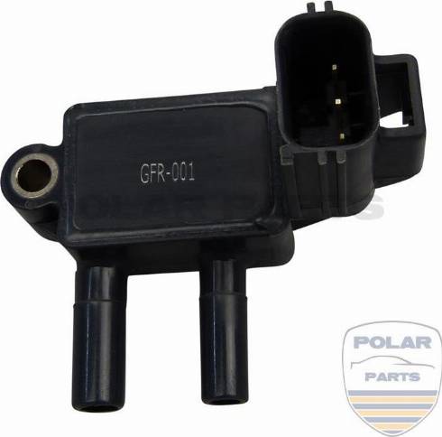 PolarParts 10004450 - Capteur, pression des gaz échappement cwaw.fr