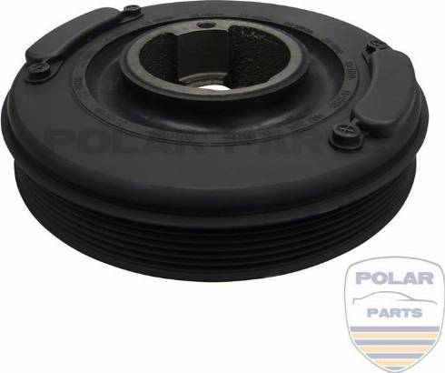 PolarParts 10004460 - Poulie, vilebrequin cwaw.fr