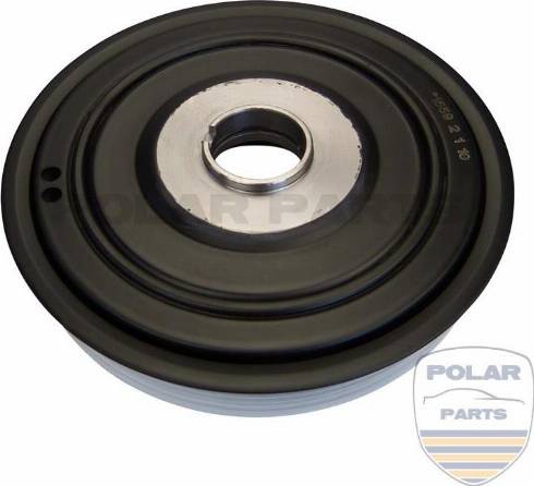 PolarParts 10004530 - Poulie, vilebrequin cwaw.fr