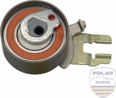 PolarParts 10001250 - Poulie-tendeur, courroie de distribution cwaw.fr