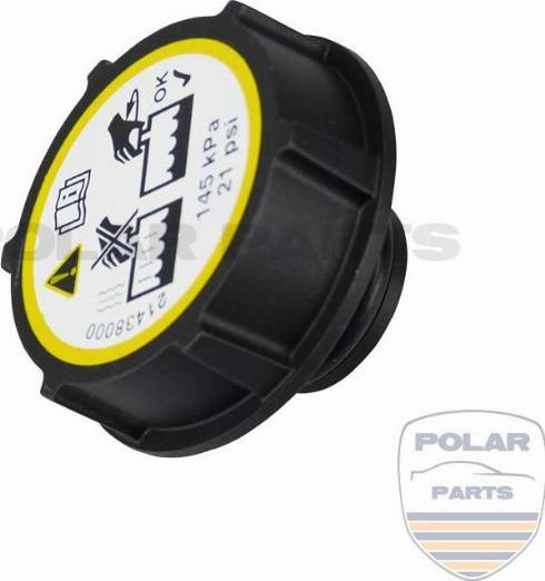 PolarParts 10001765 - Bouchon, réservoir de liquide de refroidissement cwaw.fr