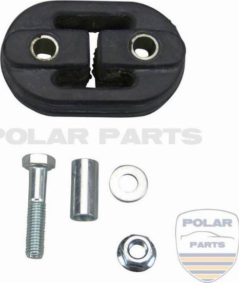 PolarParts 10003430 - Support, silencieux cwaw.fr