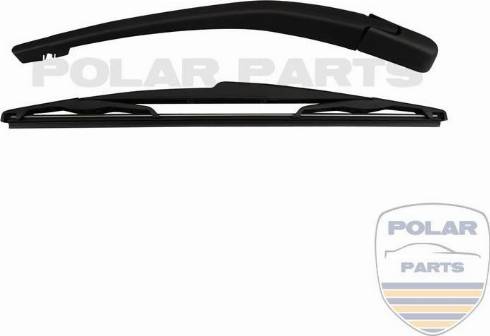 PolarParts 10002873 - Bras d'essuie-glace, nettoyage des vitres cwaw.fr