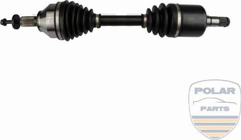 PolarParts 10002309 - Arbre de transmission cwaw.fr