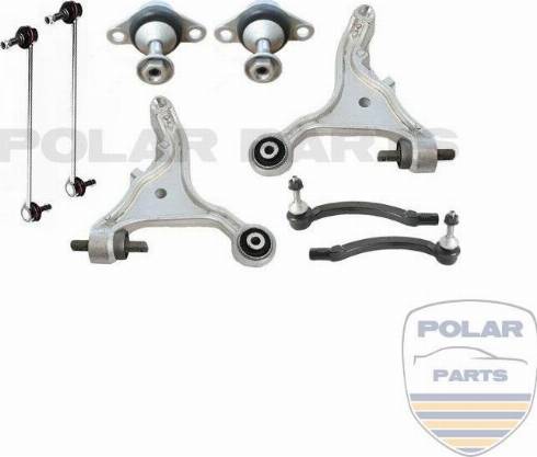 PolarParts 20000037 - Jeu de bras, suspension de roue cwaw.fr