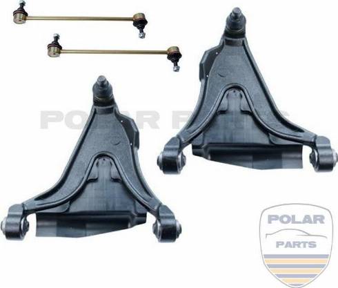 PolarParts 20000077 - Jeu de bras, suspension de roue cwaw.fr