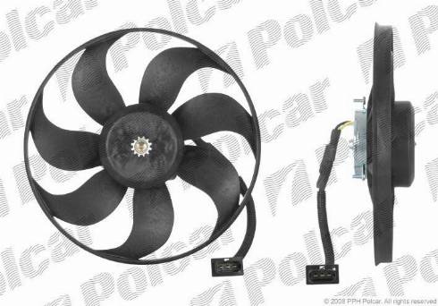 Polcar 954123U5 - Ventilateur, refroidissement du moteur cwaw.fr