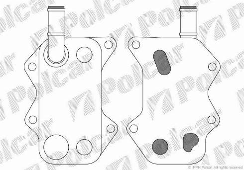 Polcar 9513L8-1 - Radiateur d'huile cwaw.fr