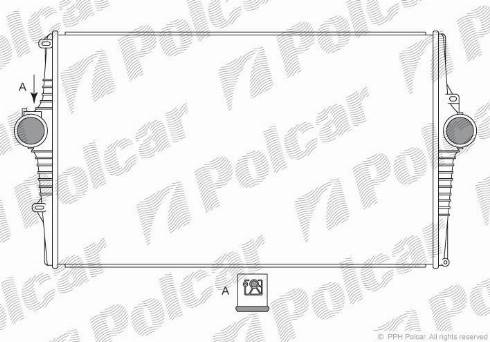 Polcar 9080J8-2 - Intercooler, échangeur cwaw.fr