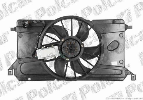 Polcar 454123W1 - Ventilateur, refroidissement du moteur cwaw.fr