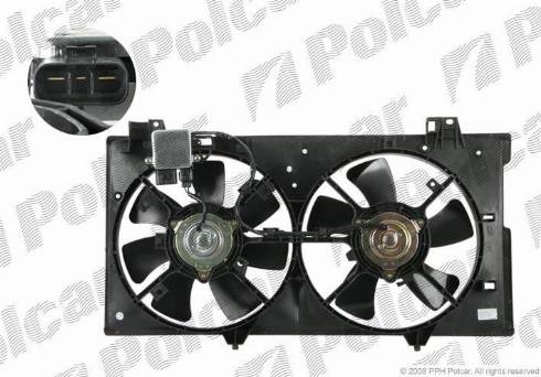 Polcar 451923W3 - Ventilateur, refroidissement du moteur cwaw.fr