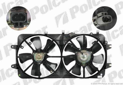 Polcar 451823W2 - Ventilateur, refroidissement du moteur cwaw.fr