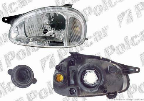 Polcar 5555099E - Projecteur principal cwaw.fr