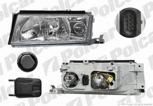 Polcar 6921103E - Projecteur principal cwaw.fr